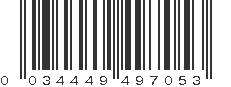 UPC 034449497053