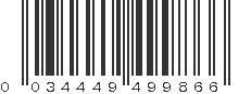 UPC 034449499866