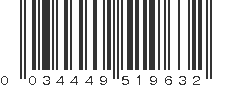 UPC 034449519632