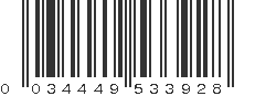 UPC 034449533928