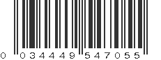 UPC 034449547055