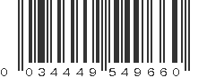 UPC 034449549660