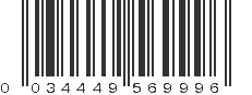 UPC 034449569996