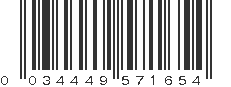 UPC 034449571654
