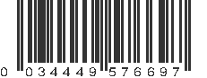 UPC 034449576697