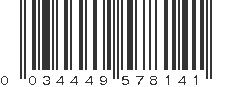 UPC 034449578141