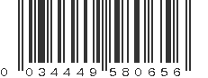 UPC 034449580656