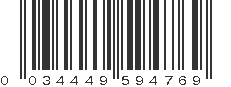 UPC 034449594769