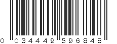 UPC 034449596848