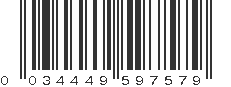 UPC 034449597579