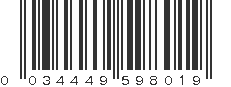 UPC 034449598019