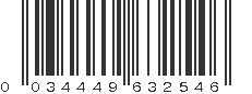 UPC 034449632546