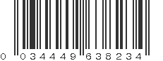 UPC 034449638234