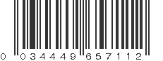 UPC 034449657112