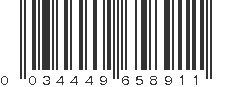 UPC 034449658911