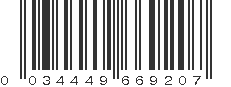 UPC 034449669207