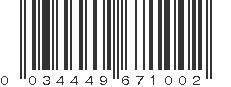 UPC 034449671002