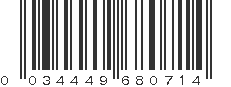UPC 034449680714