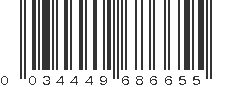 UPC 034449686655