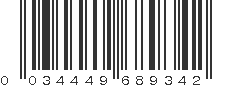 UPC 034449689342