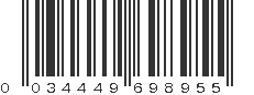 UPC 034449698955