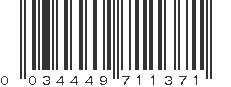 UPC 034449711371