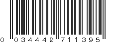 UPC 034449711395