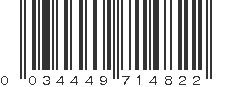 UPC 034449714822