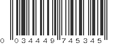 UPC 034449745345