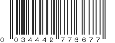 UPC 034449776677