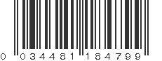 UPC 034481184799