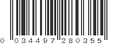 UPC 034497280355