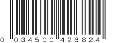 UPC 034500426824