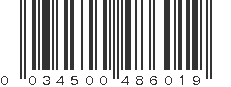 UPC 034500486019