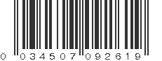 UPC 034507092619