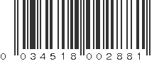 UPC 034518002881