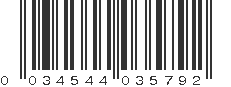 UPC 034544035792