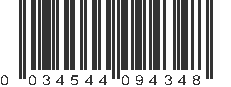 UPC 034544094348