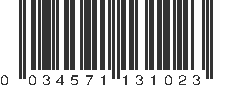 UPC 034571131023