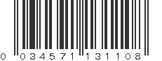 UPC 034571131108