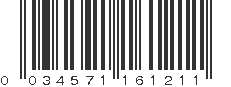 UPC 034571161211