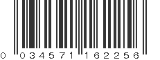 UPC 034571162256