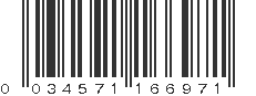 UPC 034571166971