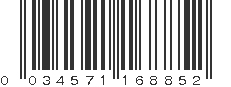 UPC 034571168852