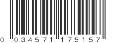 UPC 034571175157