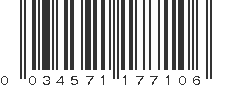 UPC 034571177106