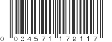 UPC 034571179117