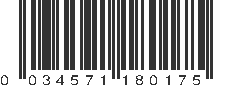 UPC 034571180175