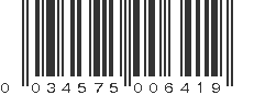 UPC 034575006419