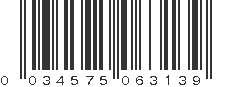 UPC 034575063139